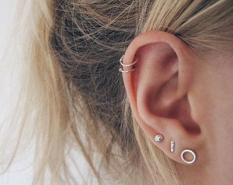 Kleines Ohrring-Set aus drei Teilen von WildFawnJewellery